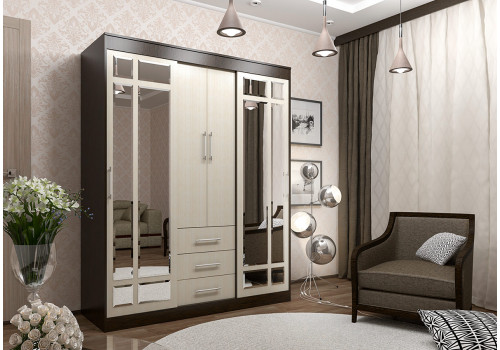 Шкаф купе Фортуна (Ш1700/Г600/В2100)