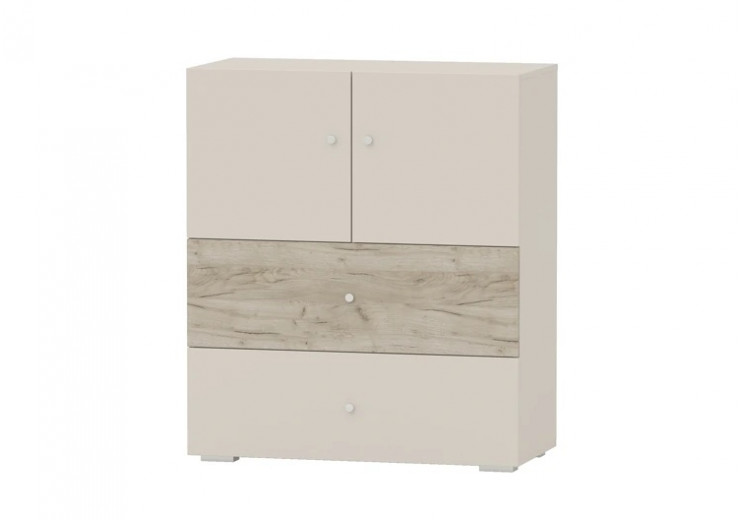 Комод с двумя дверками и двумя ящиками Артикул: 4-44909