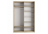 Шкаф-купе Прайм 2-х дверный (ЛДСП) Сонома
